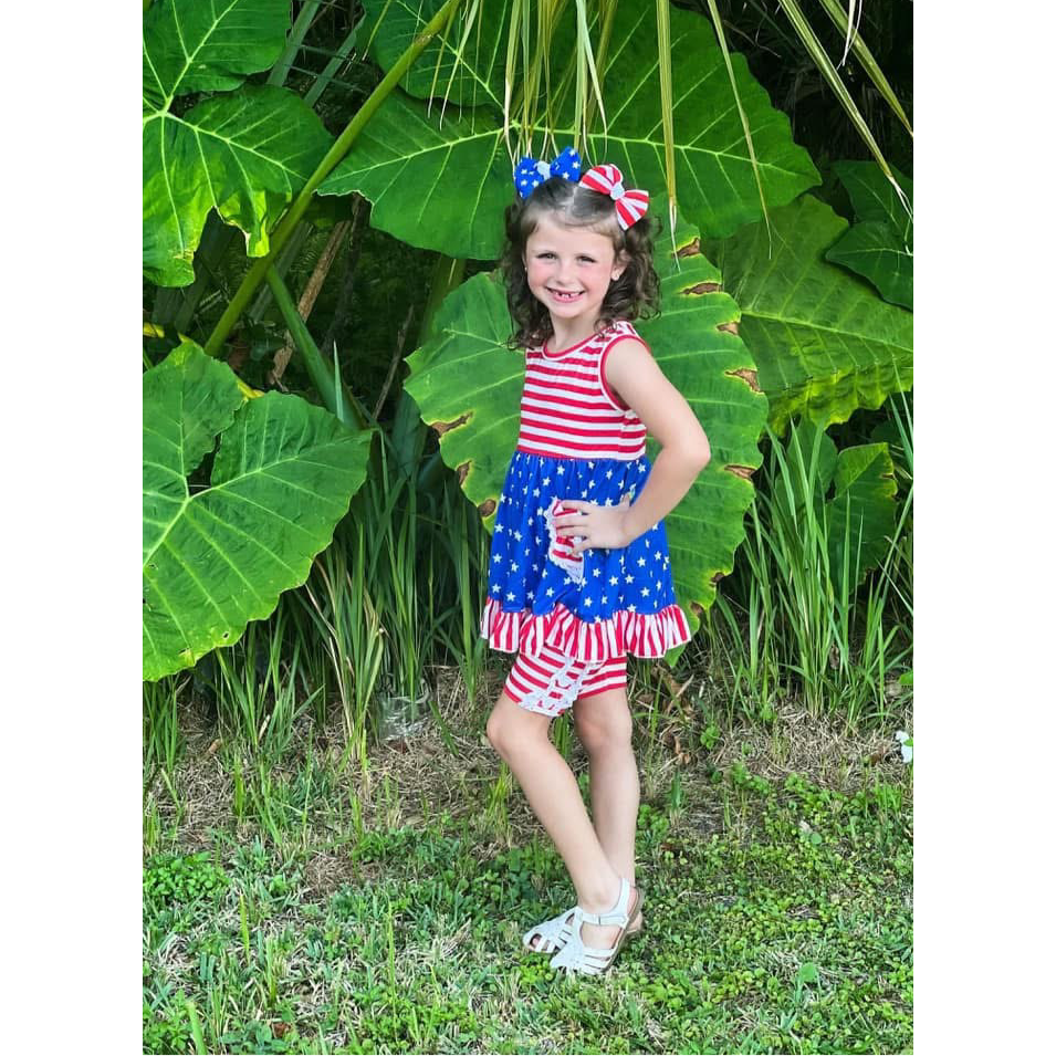 Stars & Stripes biker set