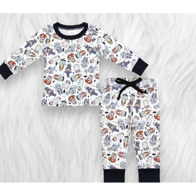 Spooky dogs jogger set