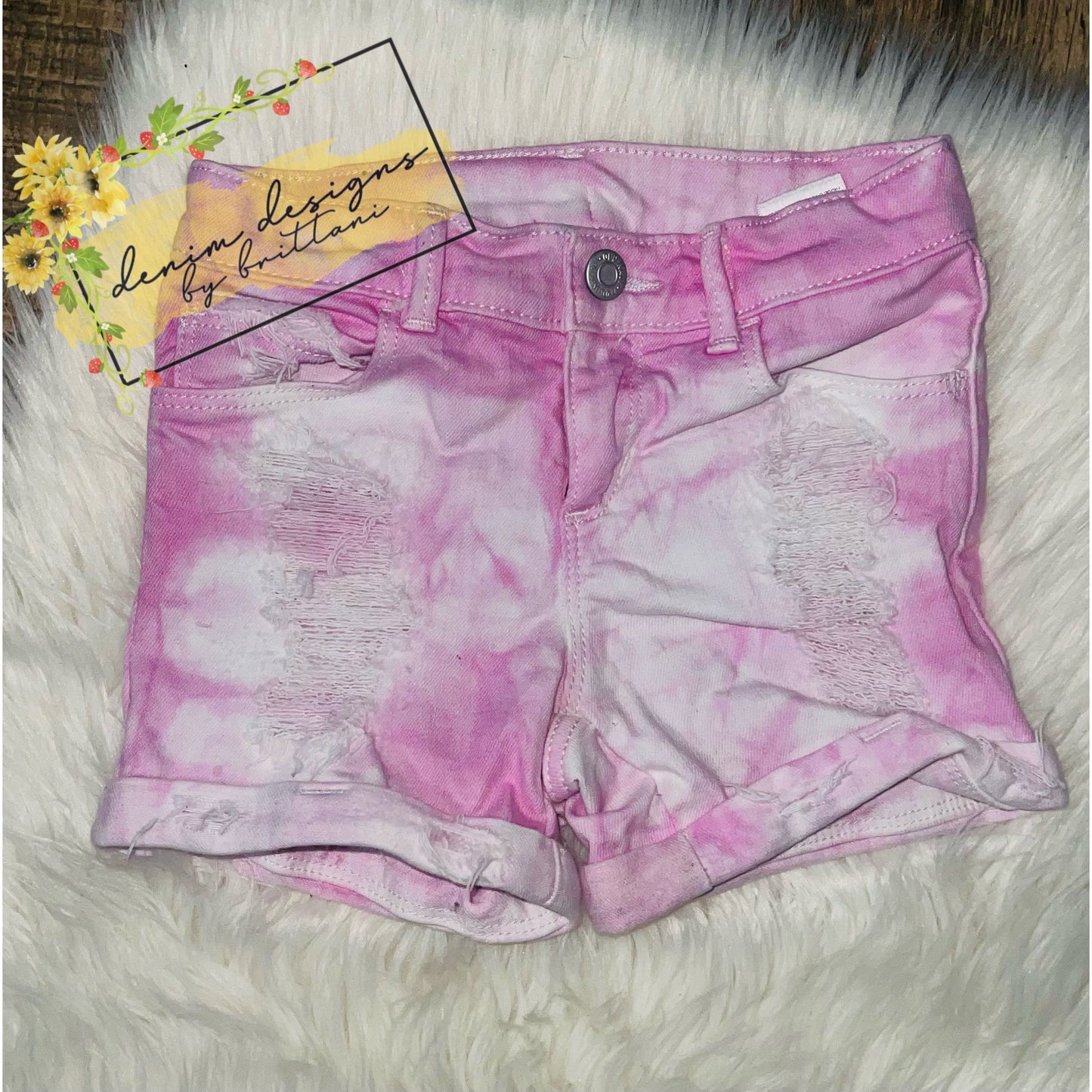 5T distressed shorts