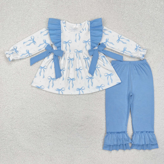 Light blue bow set