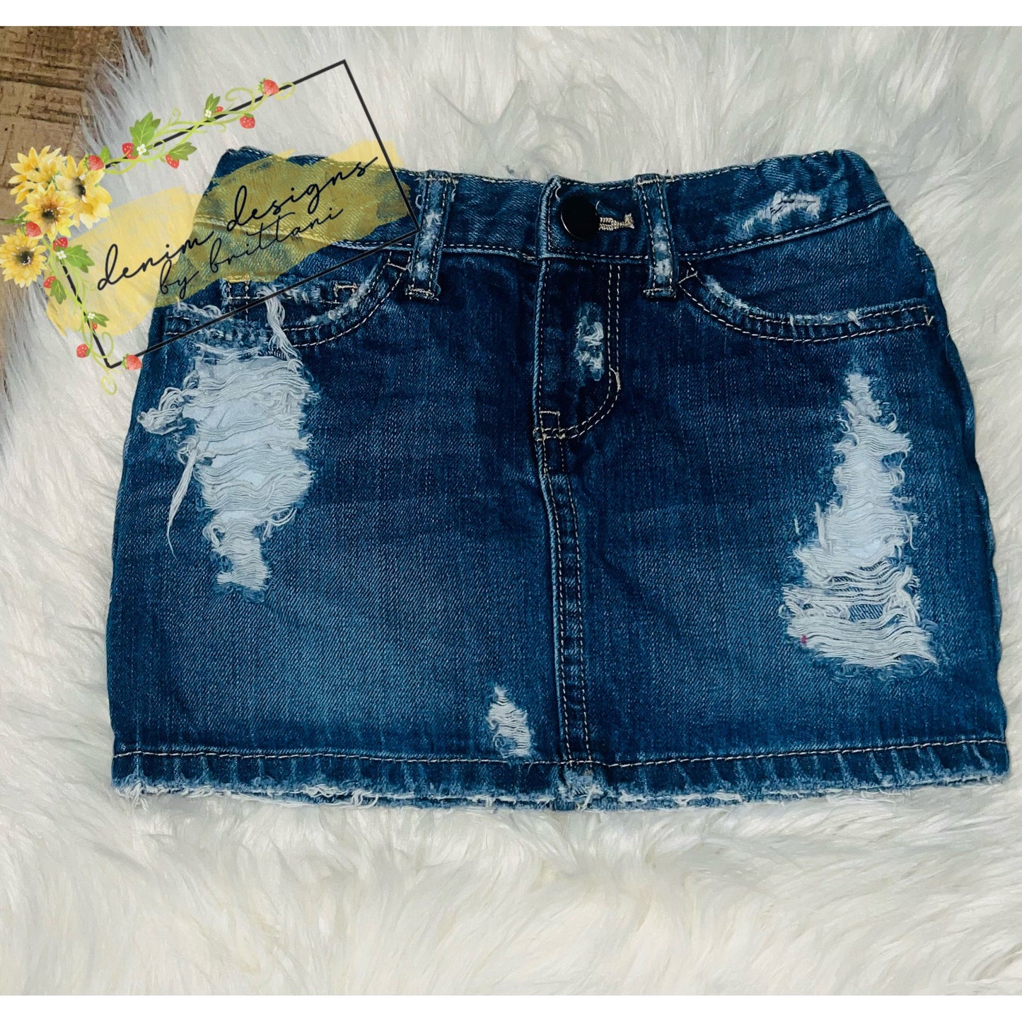 Size 4 distressed skirt