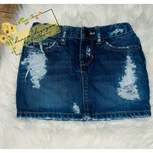 Size 4 distressed skirt