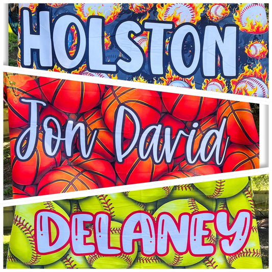 Personalized Sports Towel/Blanket