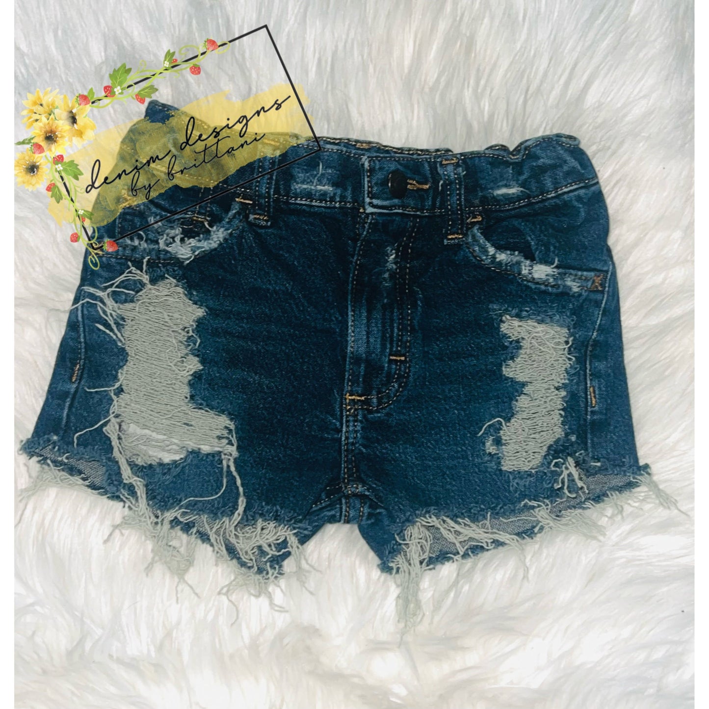 Size 7 distressed shorts