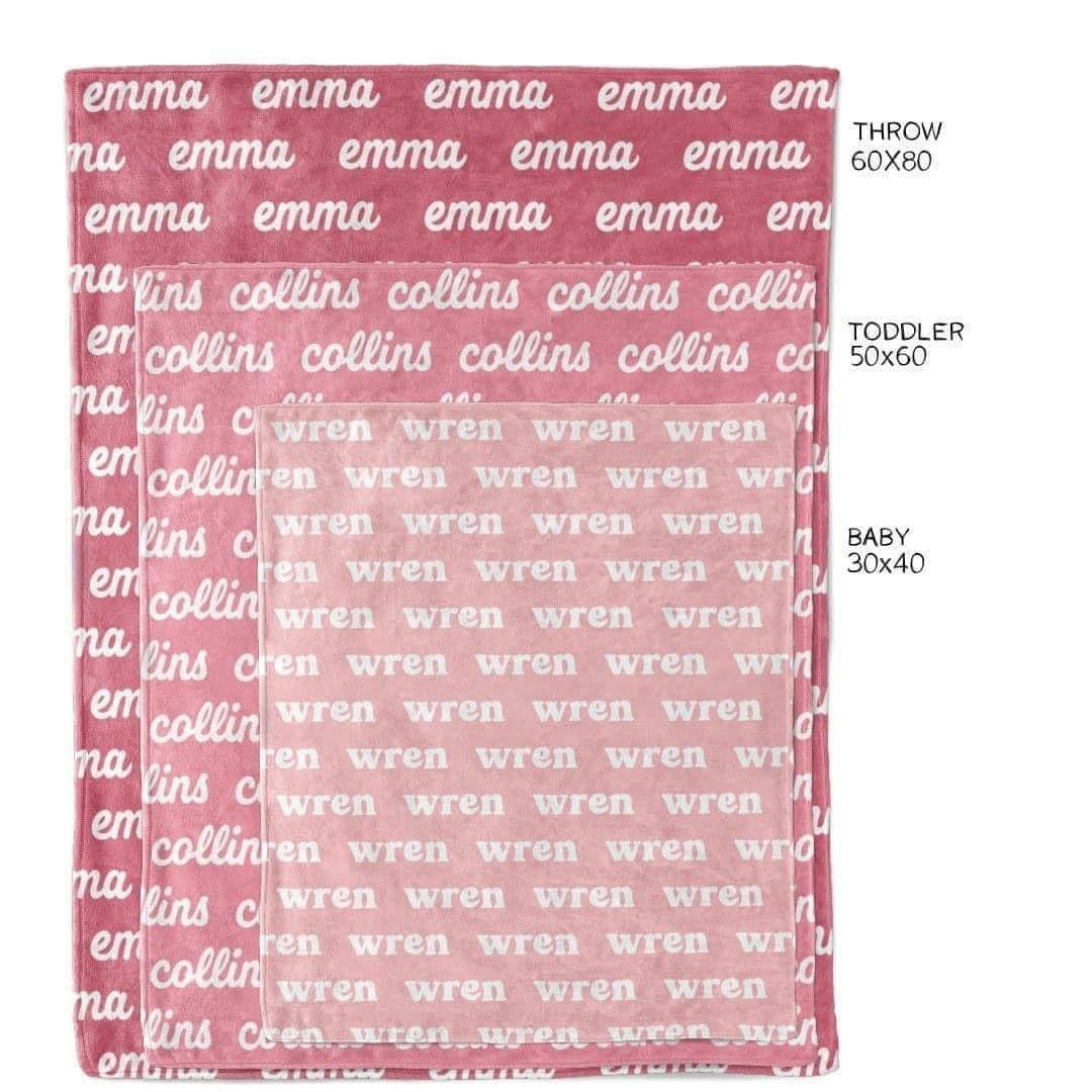 Personalized Sports Towel/Blanket