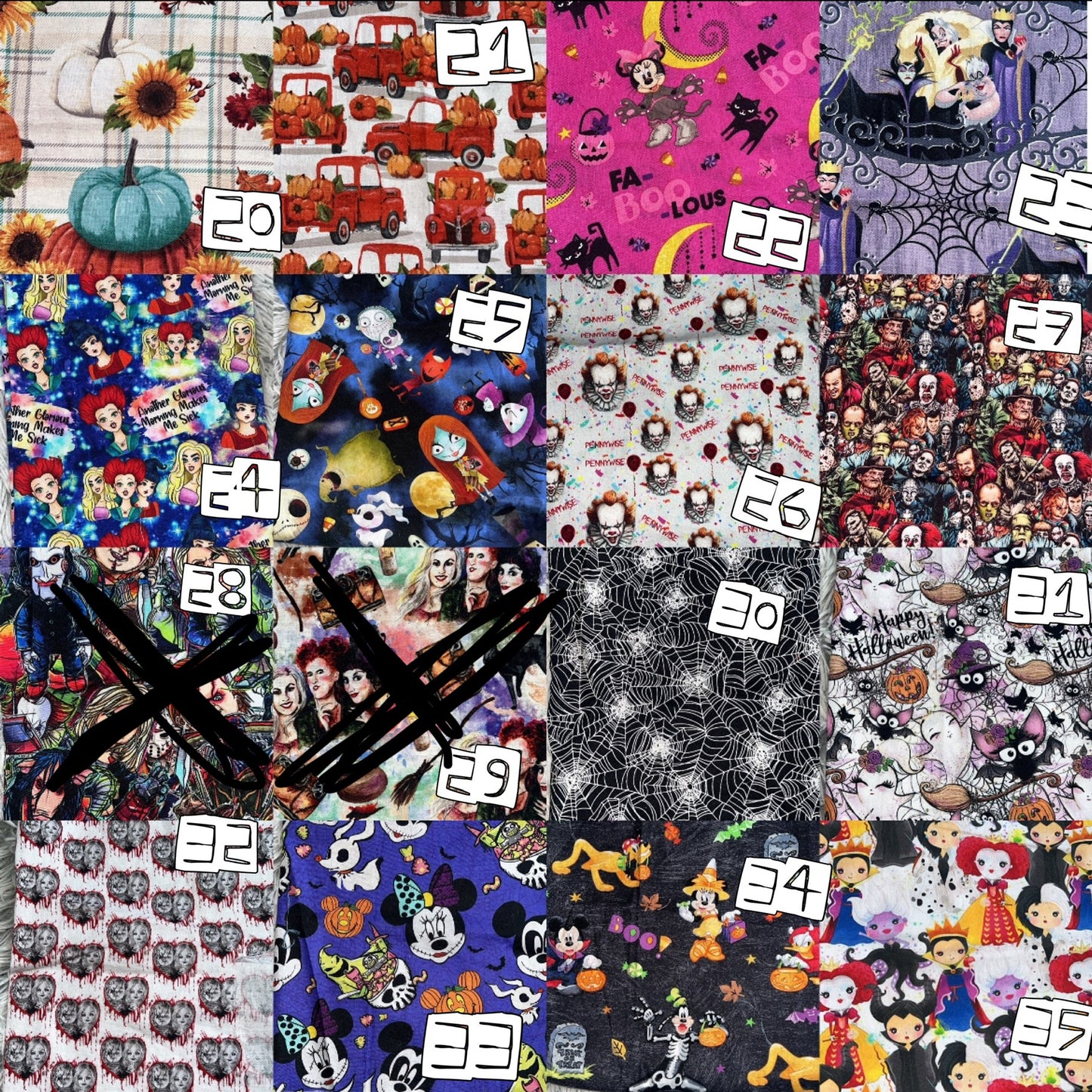 Horror/Halloween Peekaboo Leggings π©Έπ
