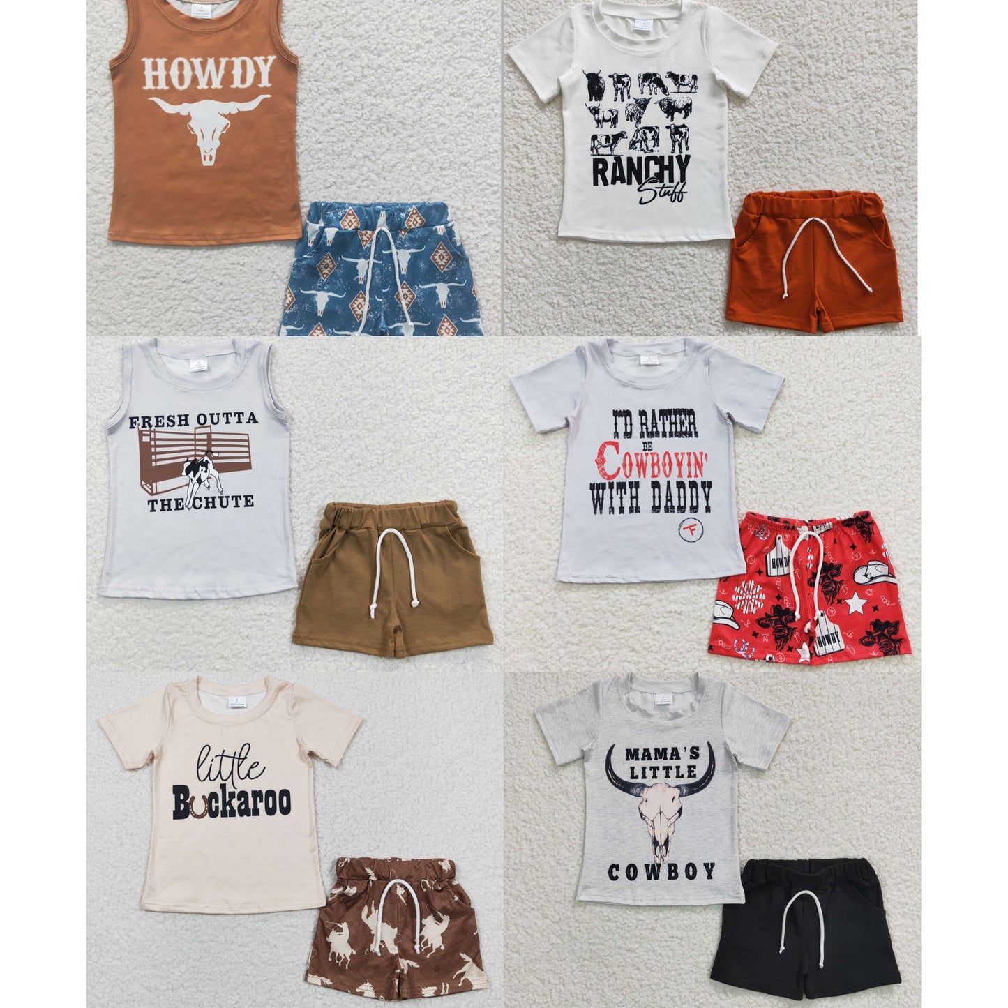 Cowboy Boys Sets
