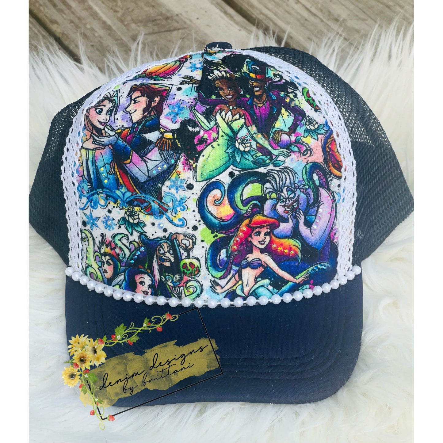 RTS, Handmade Rhinestone Hats.