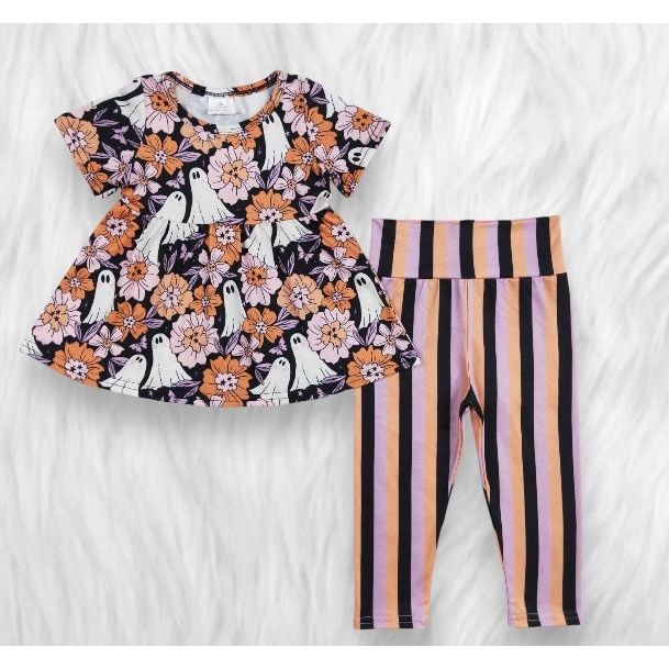 Floral ghostie set