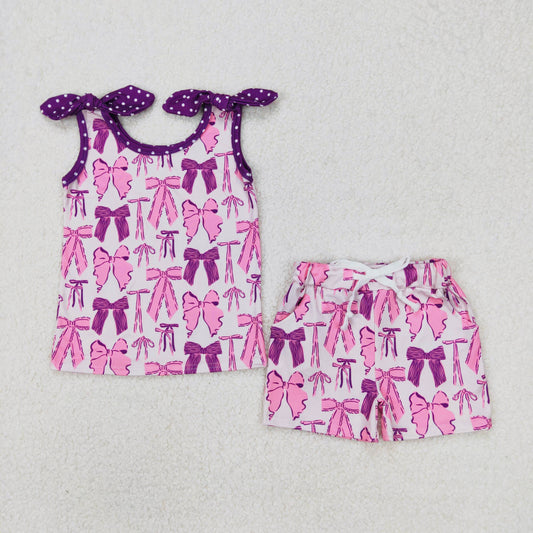 Purple & Pink Bows set