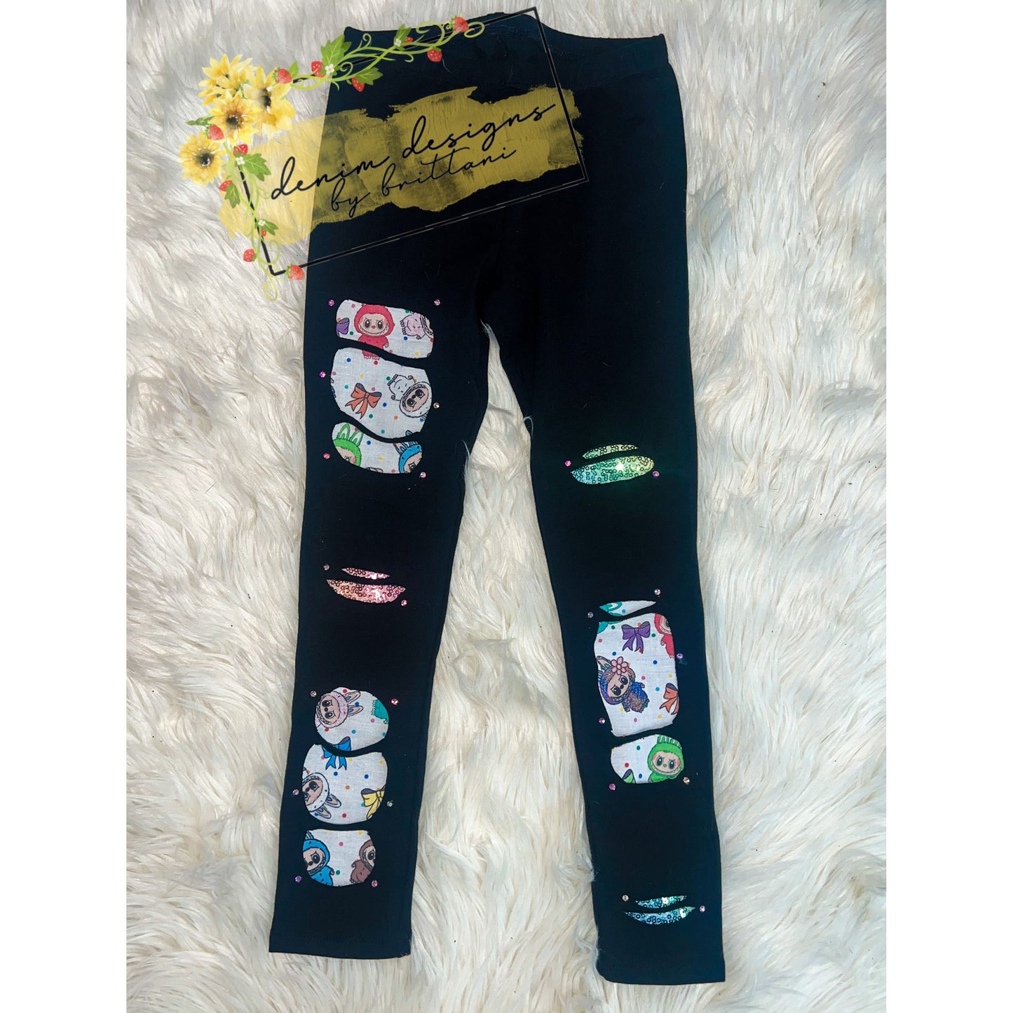 La•Bu•Bu peekaboo leggings