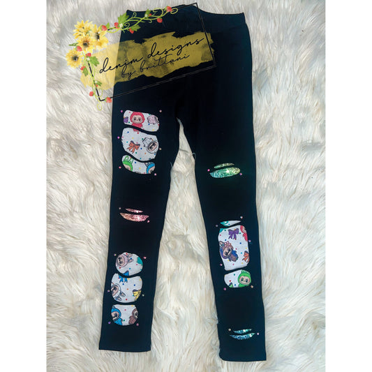 La•Bu•Bu peekaboo leggings