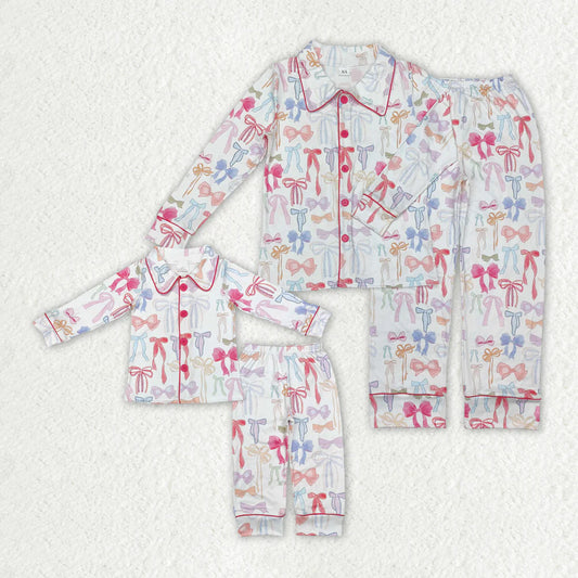 Mommy & Me Bow Pjs