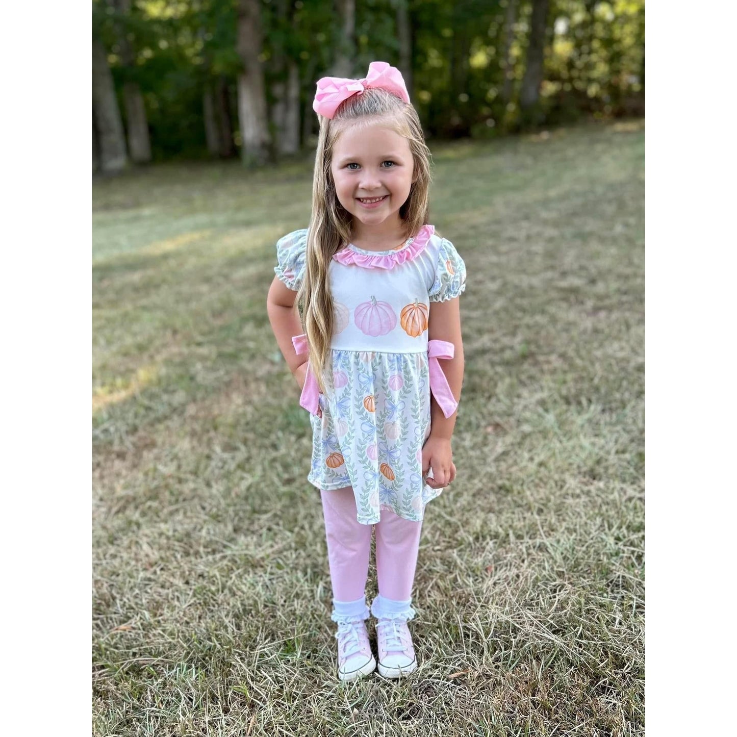 Pink pumpkin set