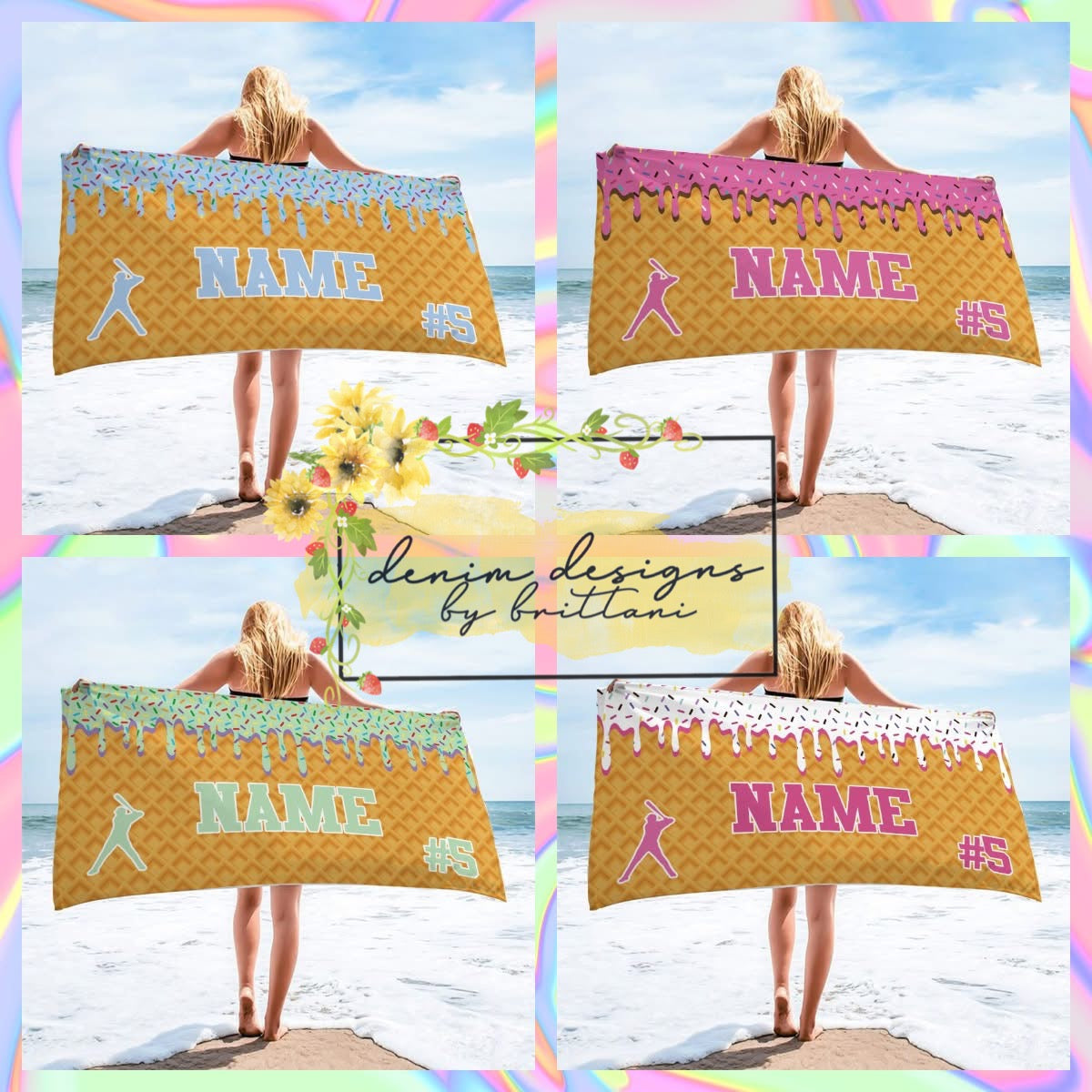 Personalized Sports Towel/Blanket