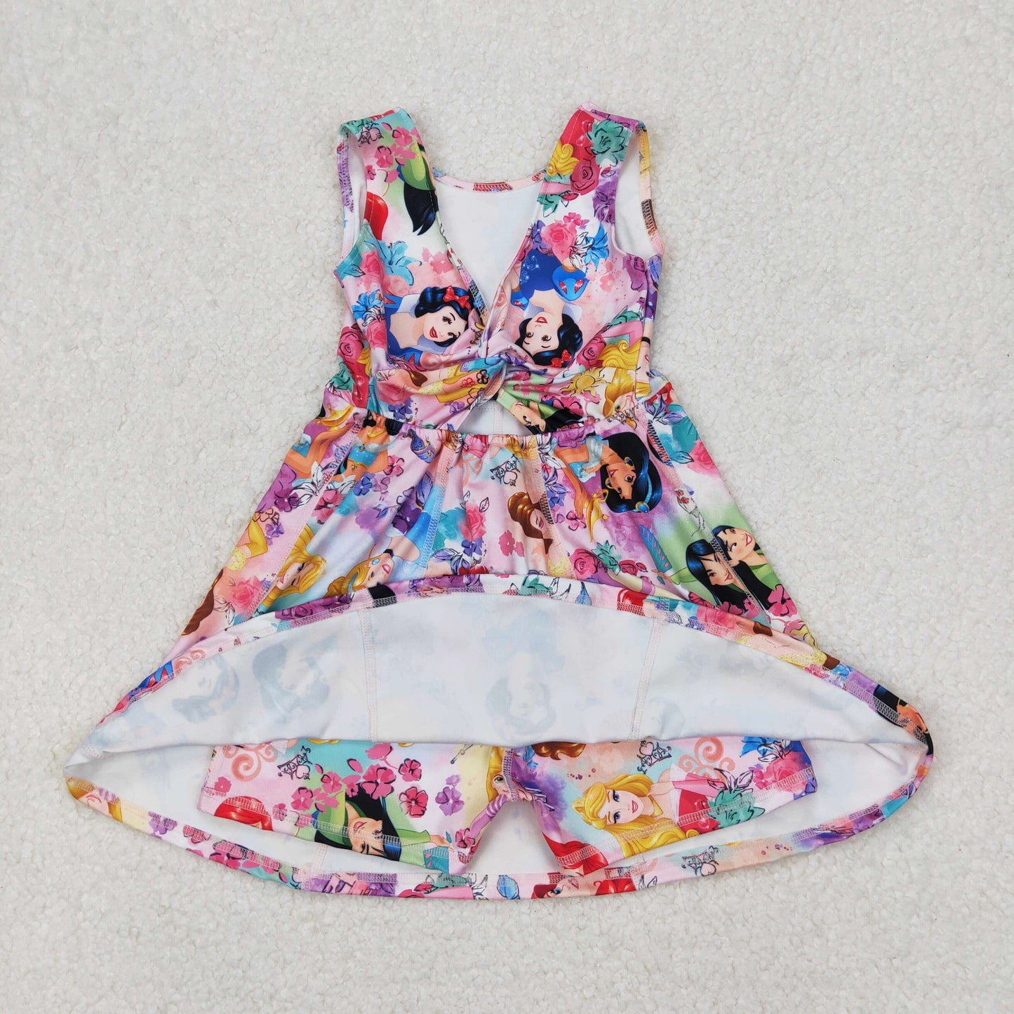 Princess yoga skort dress