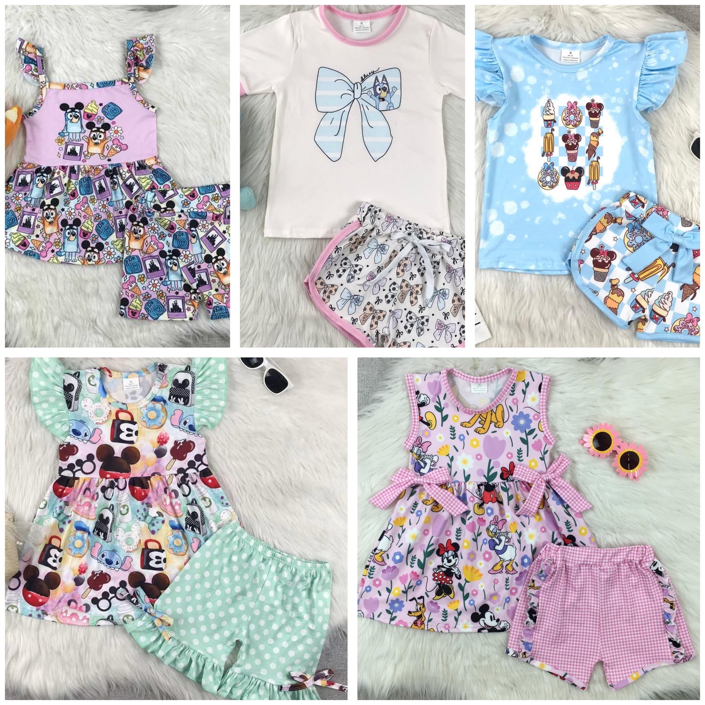 Character summer sets