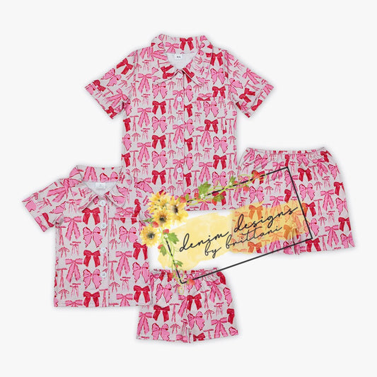 BOW Mommy & Me Matching pjs