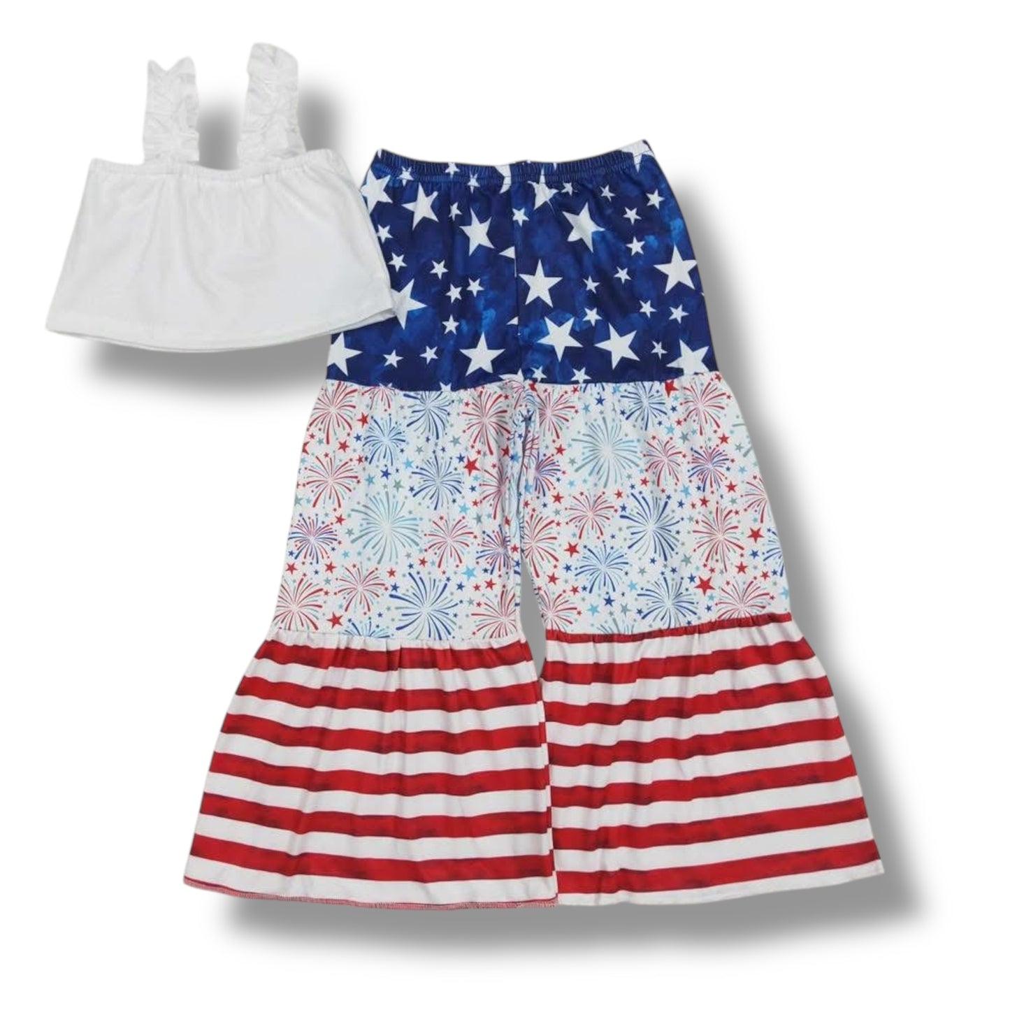 RWB firework crop set