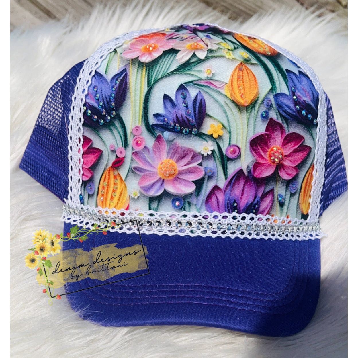 RTS, Handmade Rhinestone Hats.