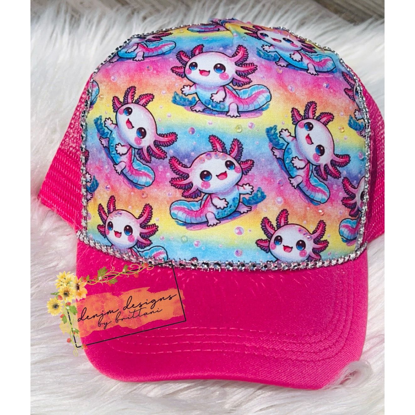 RTS, Handmade Rhinestone Hats.
