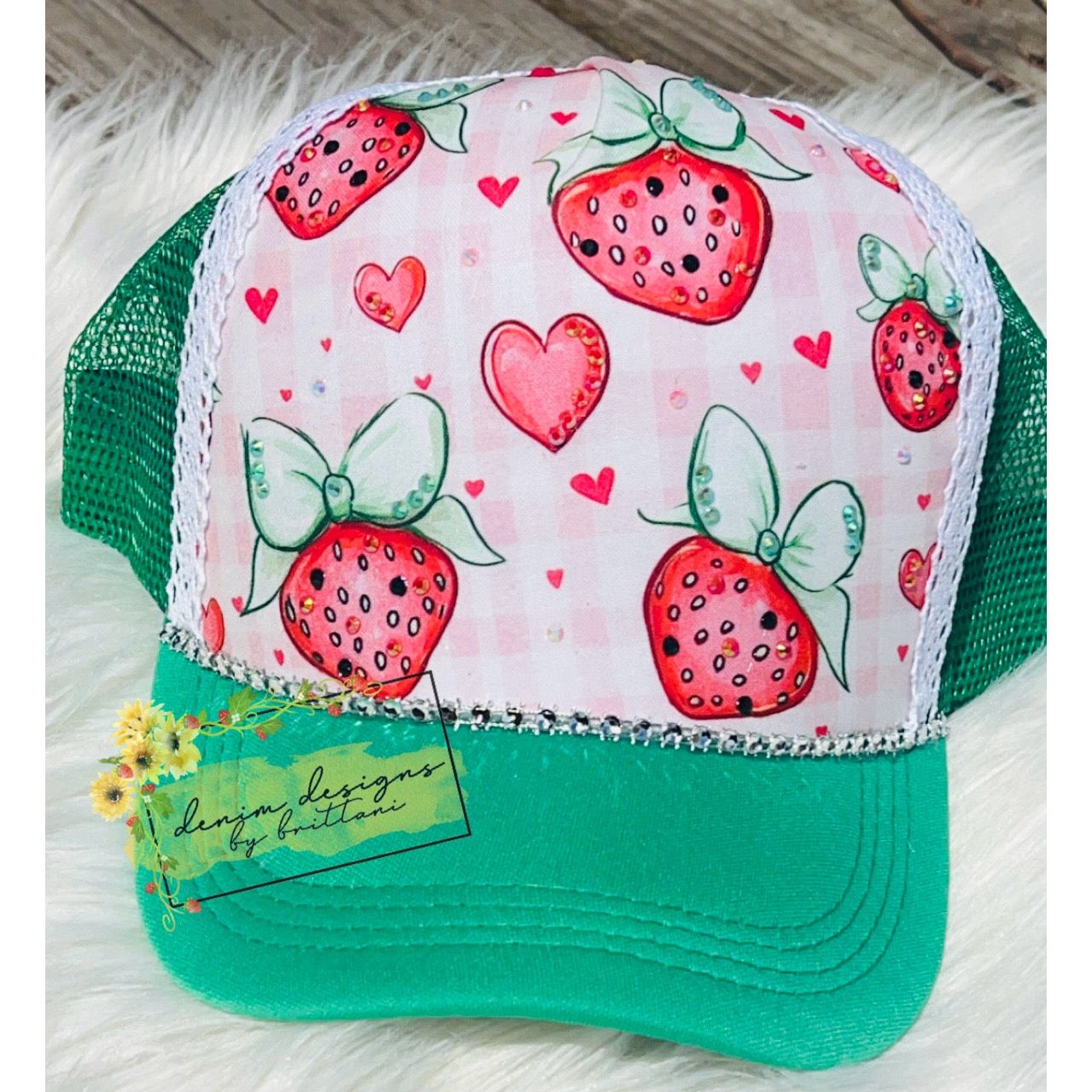 RTS, Handmade Rhinestone Hats.