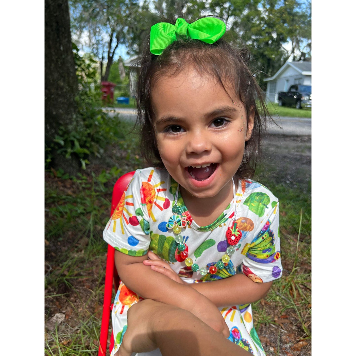 Hungry Caterpillar Dress