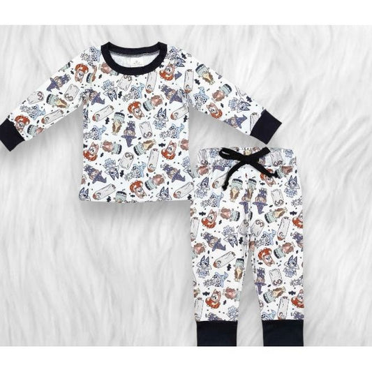 Spooky dogs jogger set