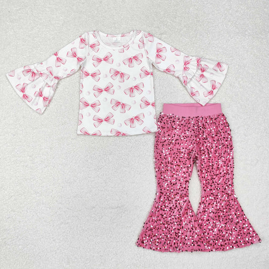 Bow sequins set