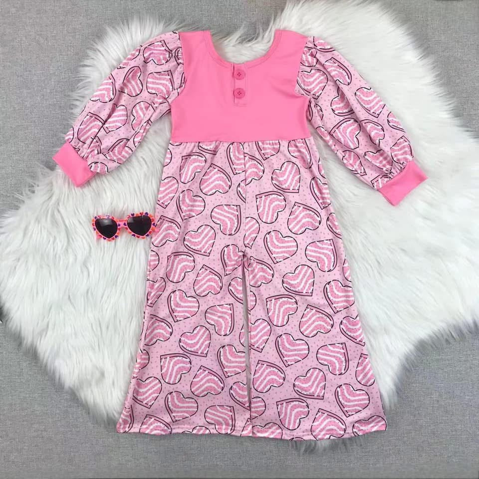 Heart cakes romper