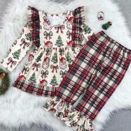 Vintage Santa & Bows