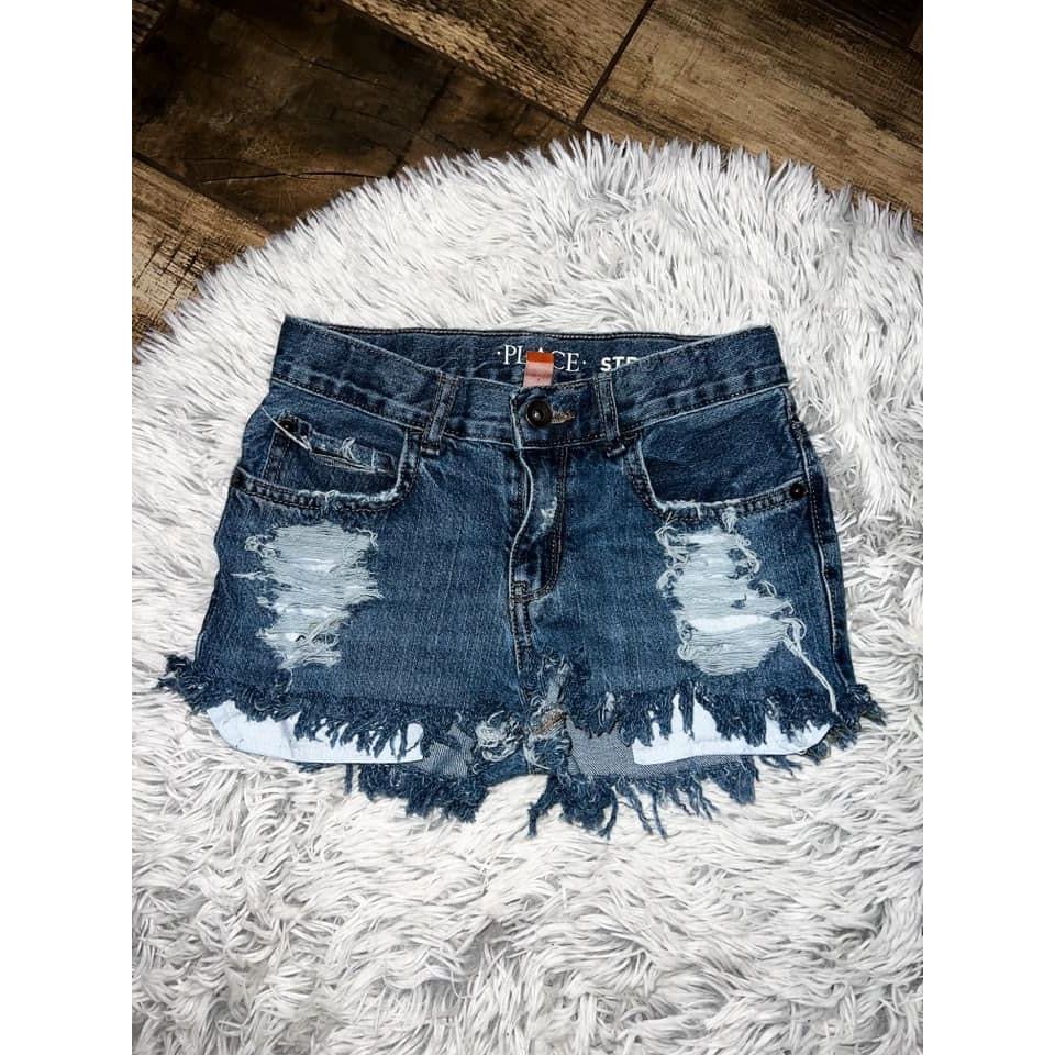 4T distressed shorts