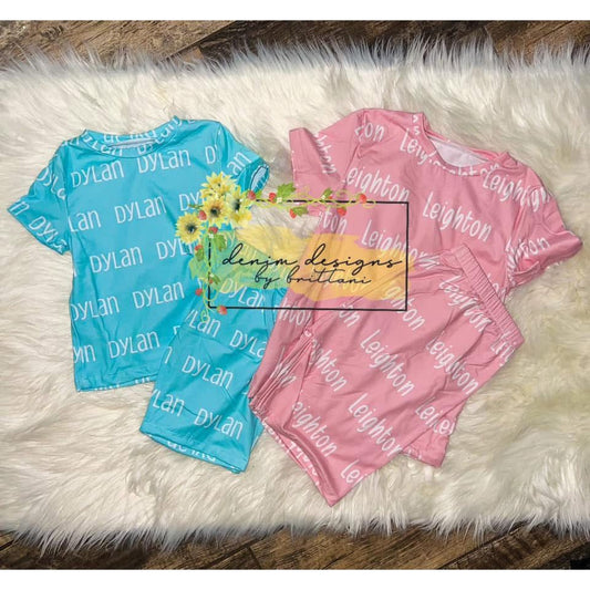 SHORTS Personalized pjs