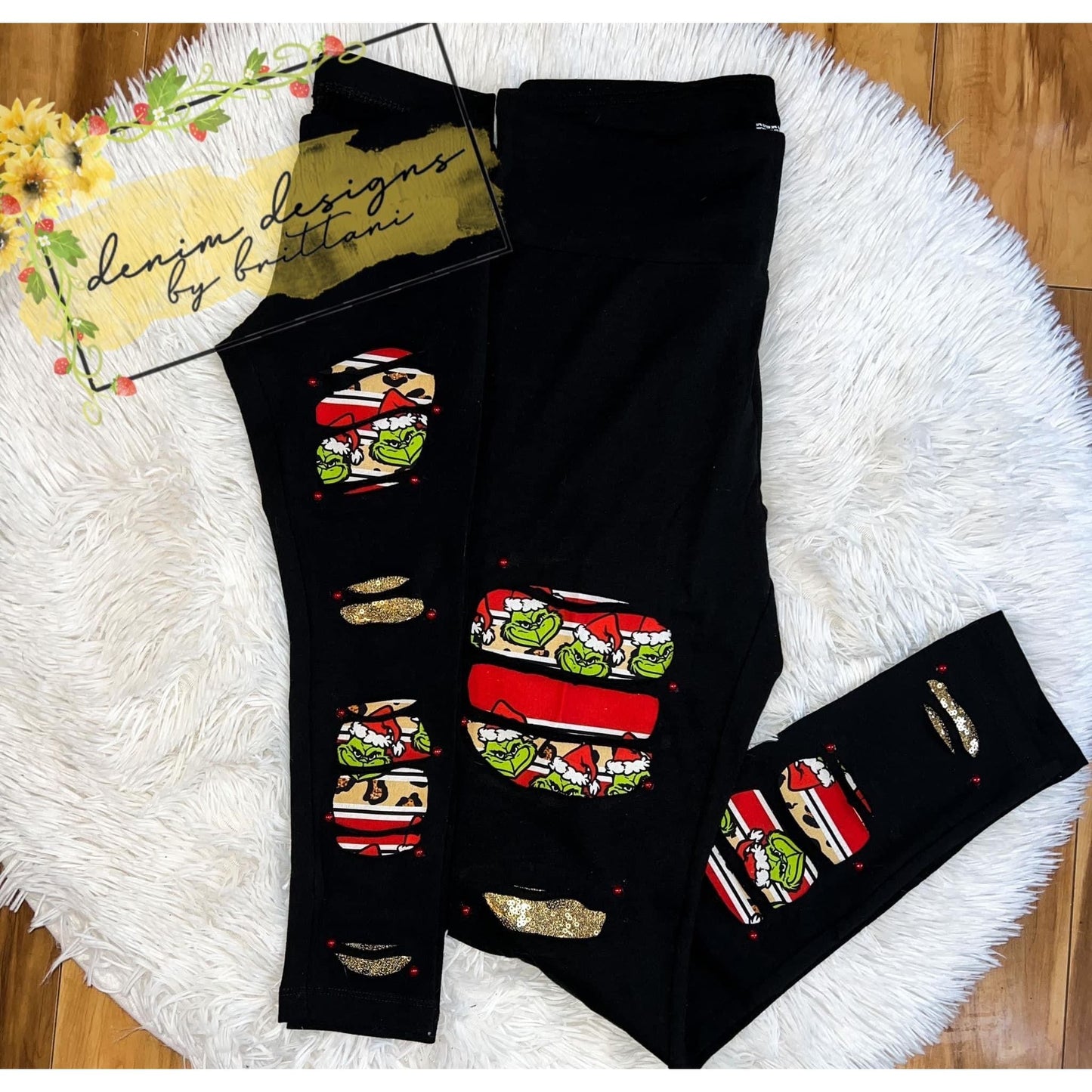 ADULT Peekaboos leggings