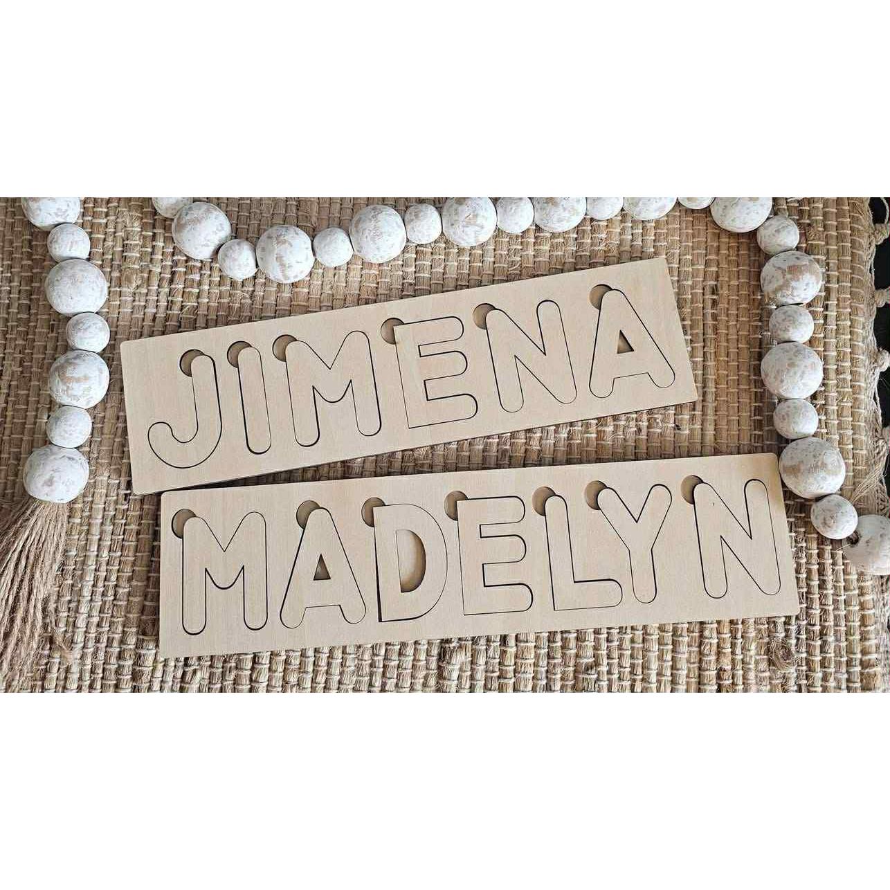 Wooden Name Puzzles