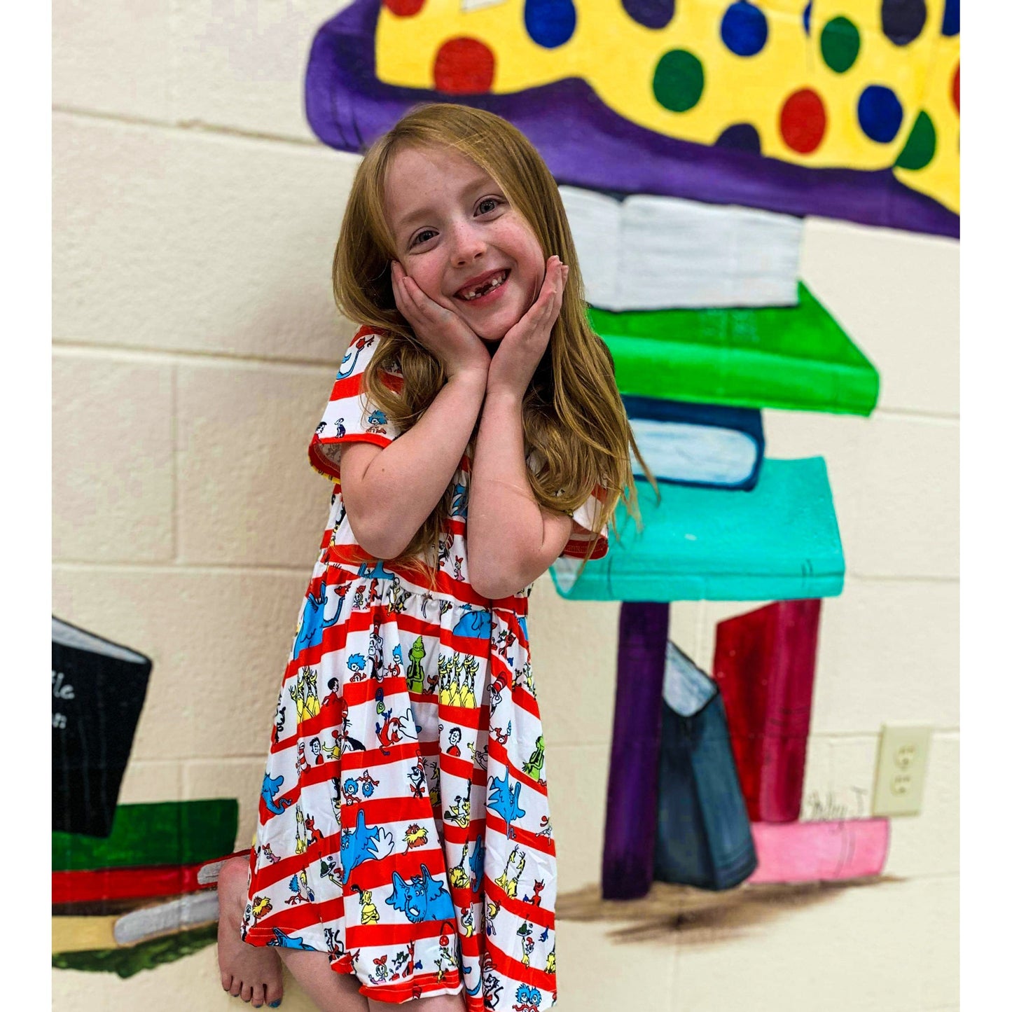 Stripes suess dress