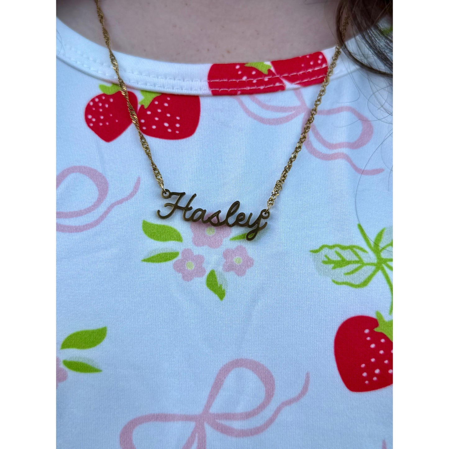 Name necklace