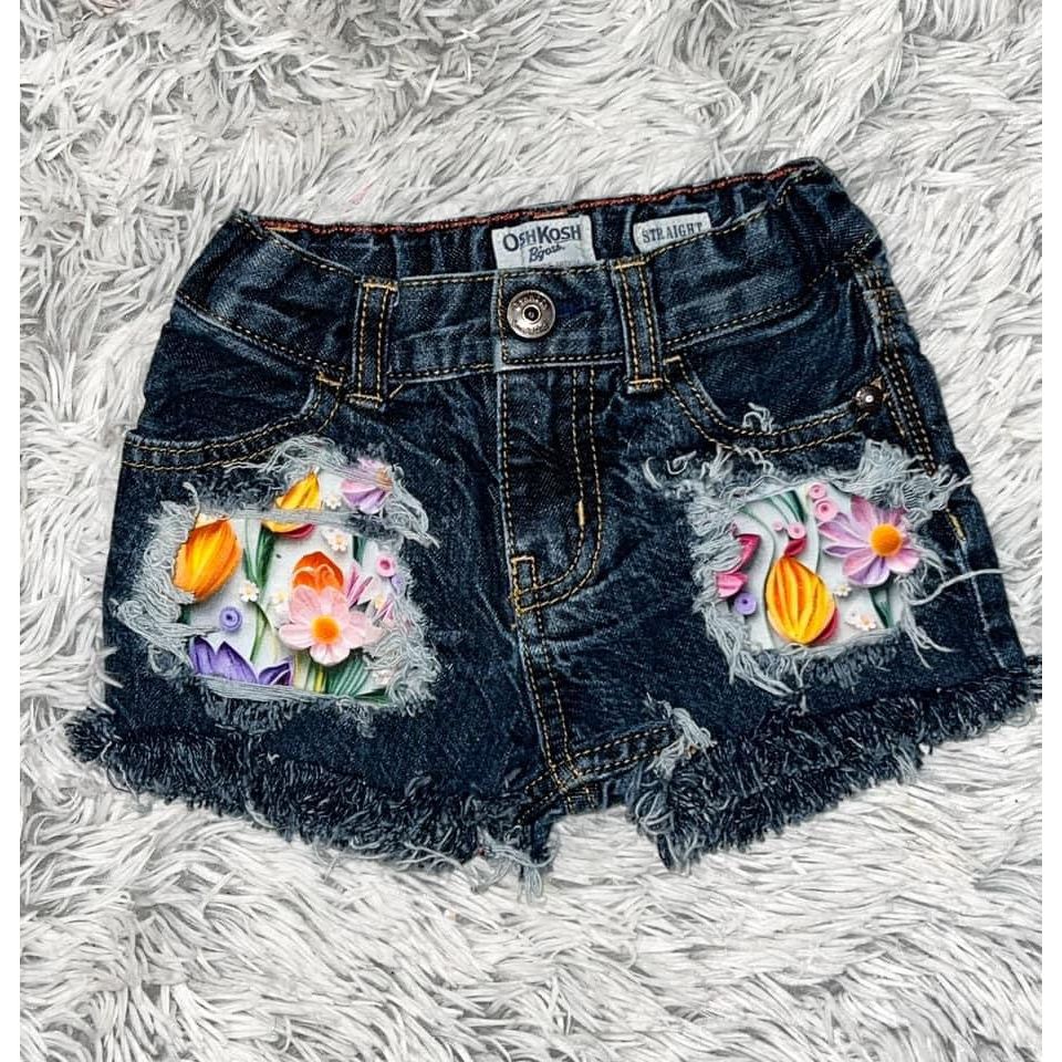 3T floral shorts