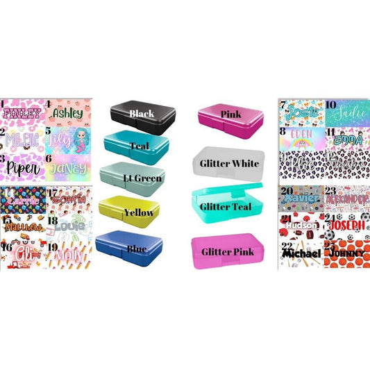 Personalized Pencil Boxes