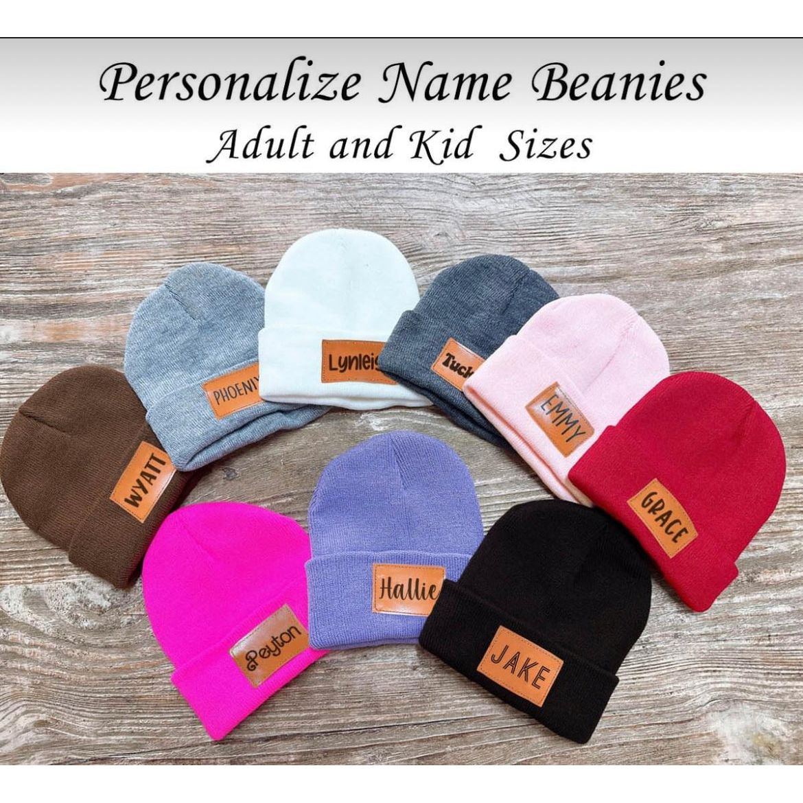 Personalized Beanies!