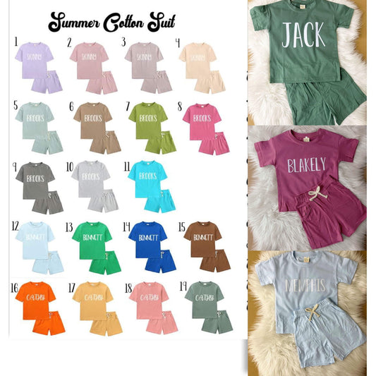 Summer name sets!