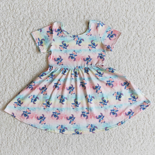 Tie dye stitchDress