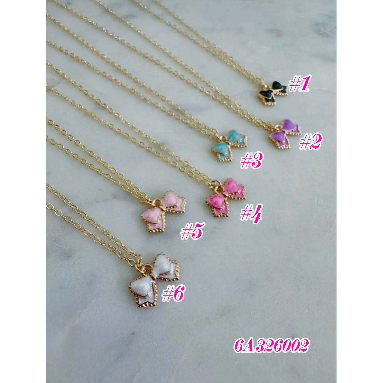 Bow Necklace