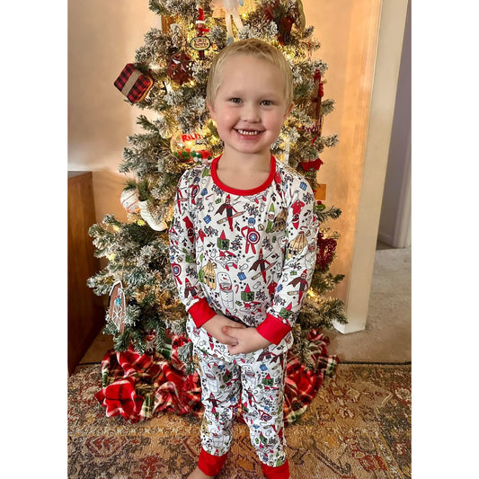 Elf superhero pjs