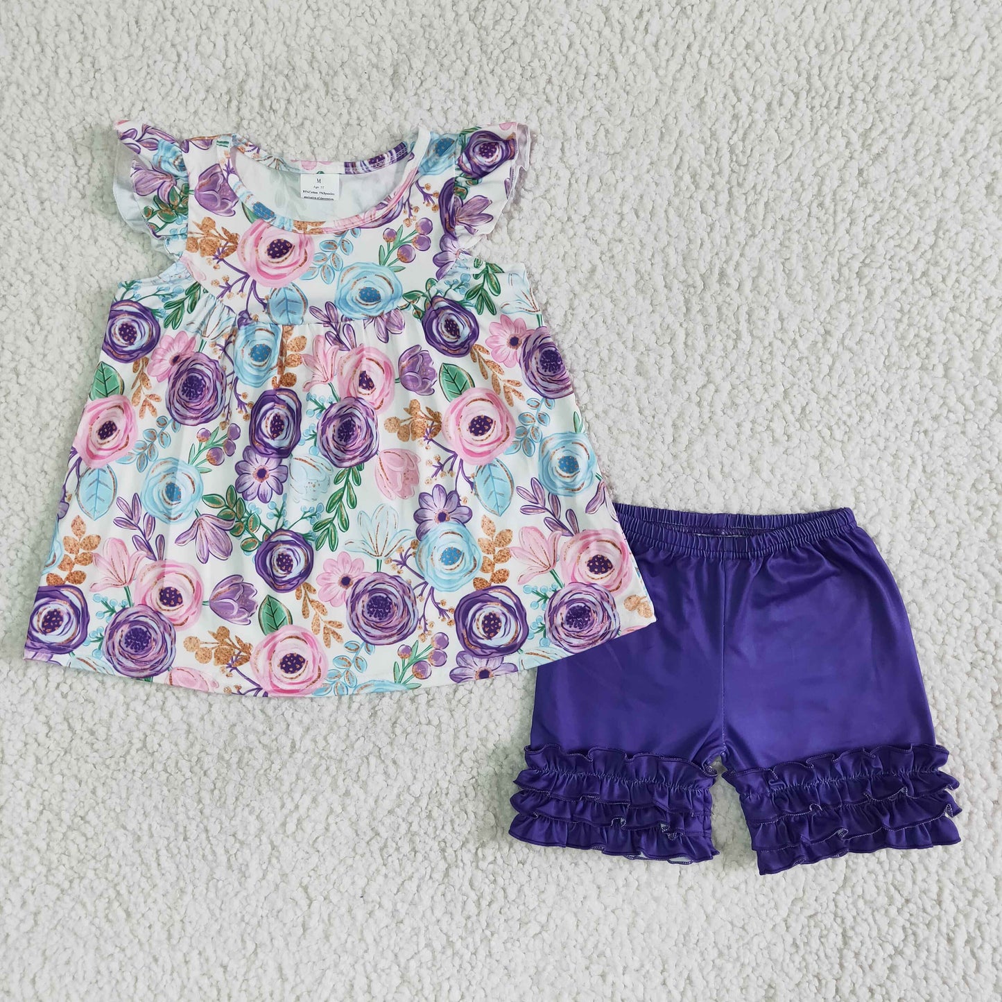 Purple floral