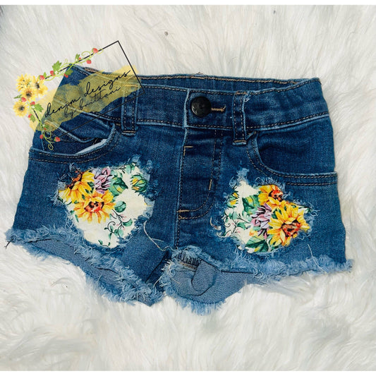 2T sunflower shorts