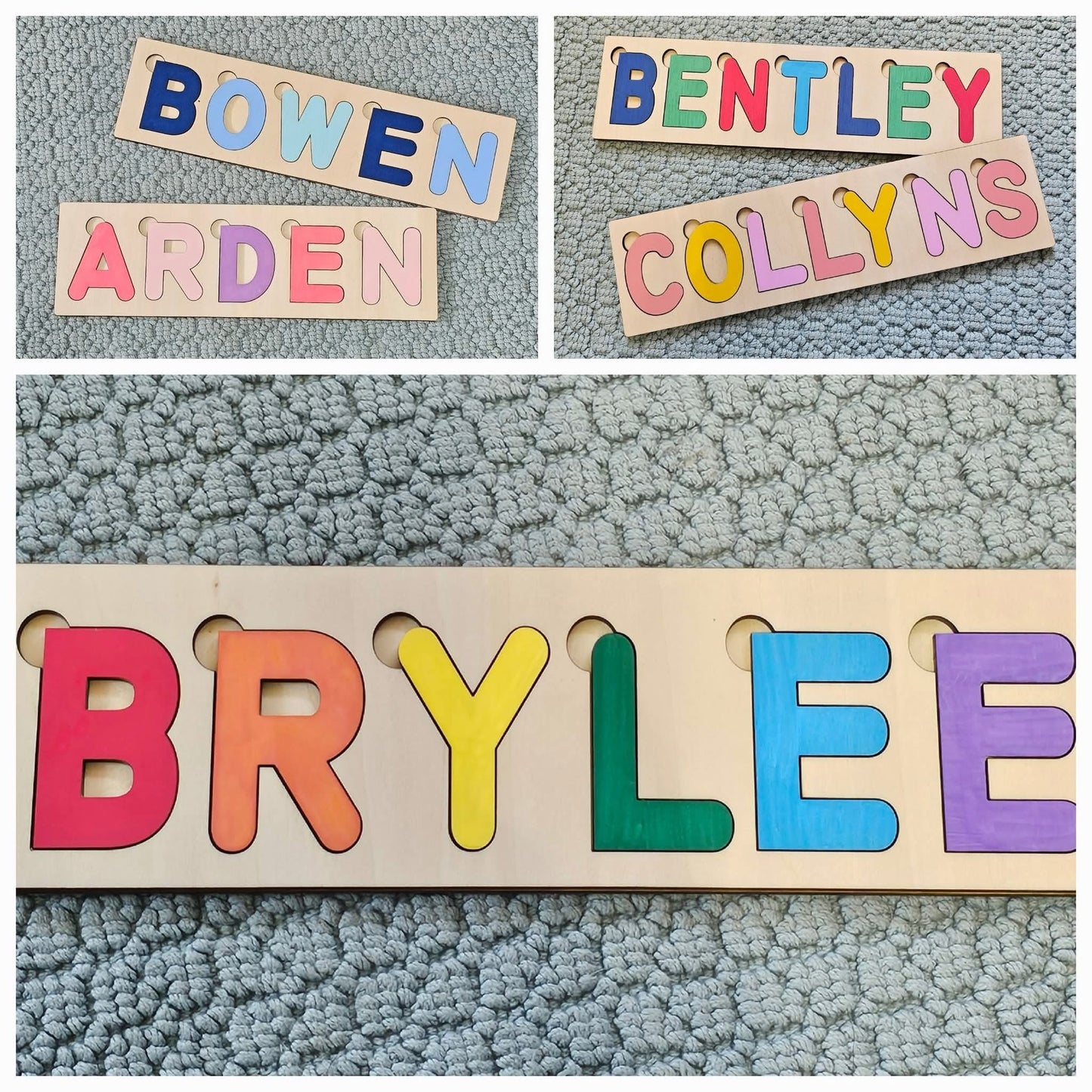 Wooden Name Puzzles