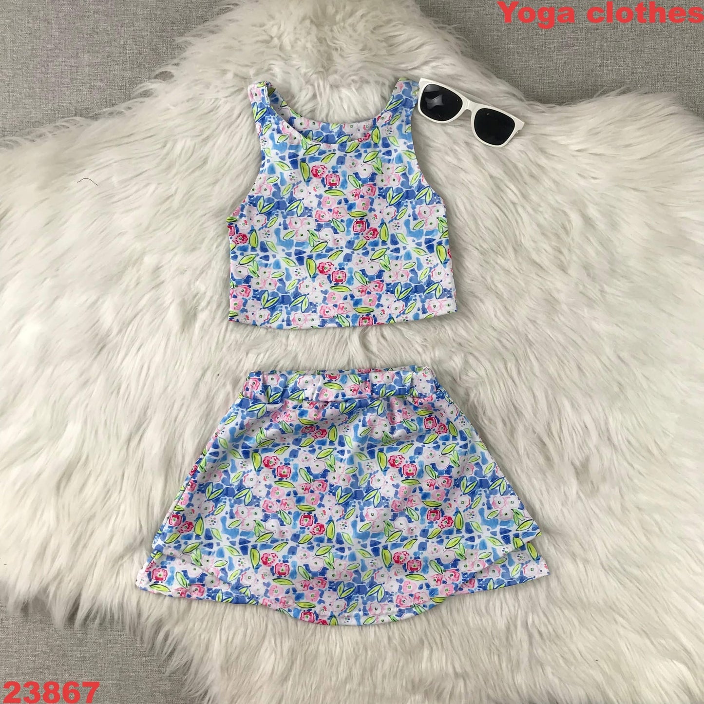 Floral Skort Set