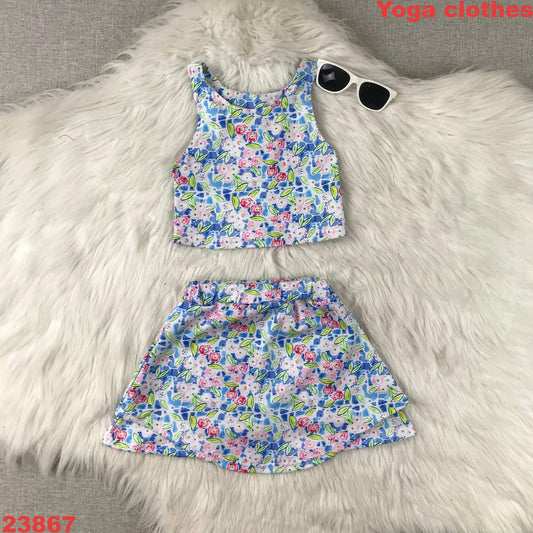 Floral Skort Set