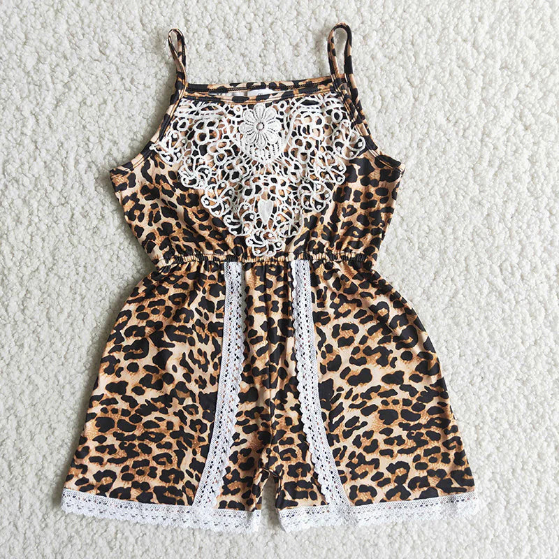 Leopard romper